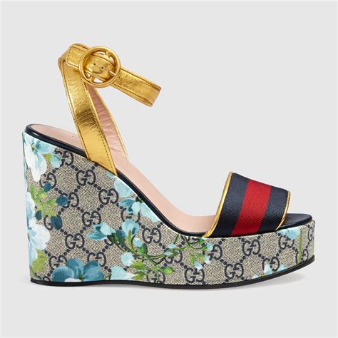 gucci platform sandala